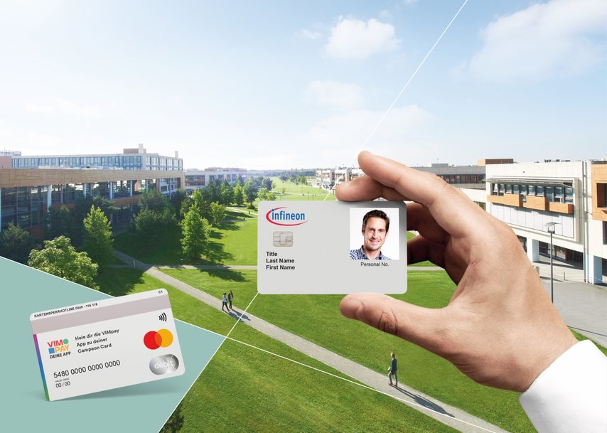 Vielseitig und kontaktlos: Infineon setzt Maßstäbe mit multifunktionalem Firmenausweis inklusive Mastercard-Bezahlfunktion